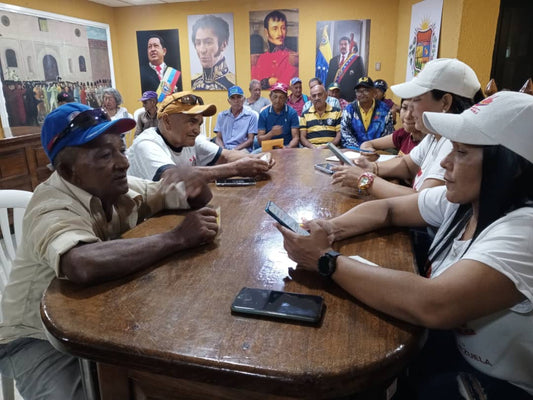 Más de 70 adultos mayores fueron atendidos en jornada de registro del Plan Nacional de Abuelas y Abuelos en Ciudad Orinoco