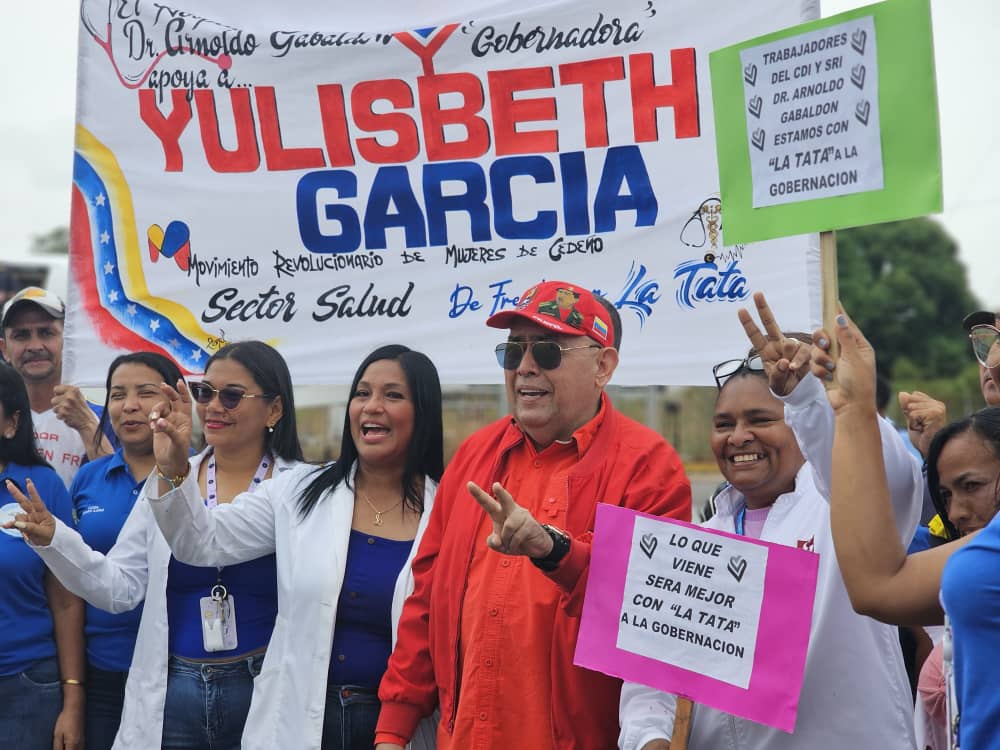 Candidata a la Gobernación de Bolívar y el sector salud recorren el municipio Cedeño