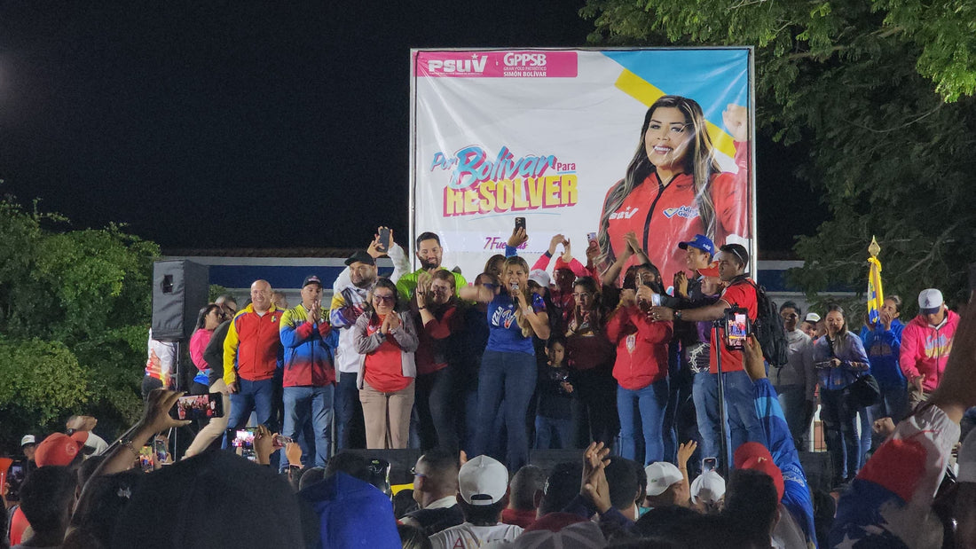 Bolivarenses hacen historia al elegir a Yulisbeth García  como Primera Gobernadora de la región