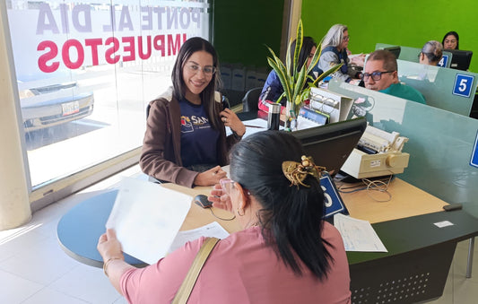 Equipo del Samat mantiene jornadas  de atención a los contribuyentes