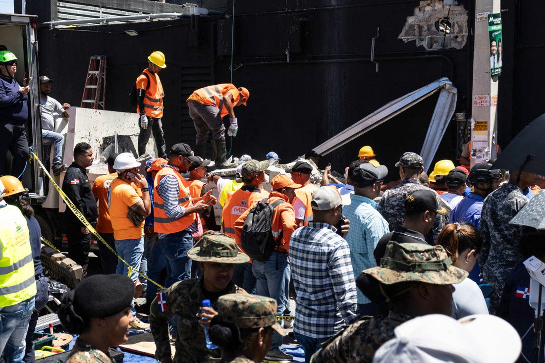 Mueren 44 personas en colapso de techo de discoteca en República Dominicana
