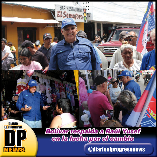 Bolívar respalda a Raúl Yusef en la lucha por el cambio