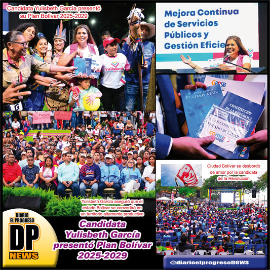 Candidata Yulisbeth García presentó Plan Bolívar 2025-2029