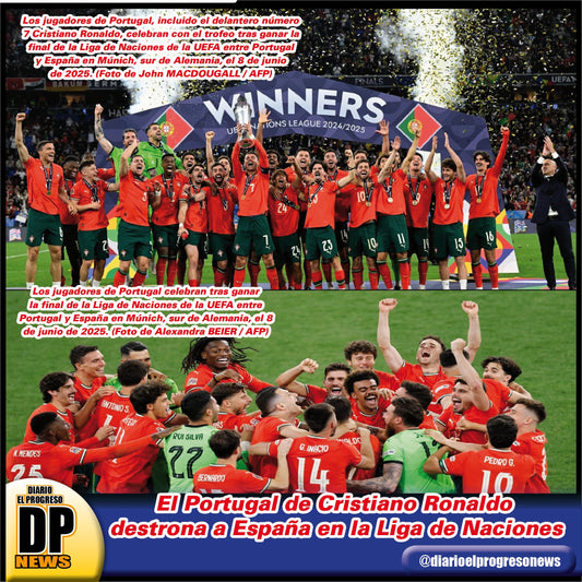 El Portugal de Cristiano Ronaldo destrona a España en la Liga de Naciones