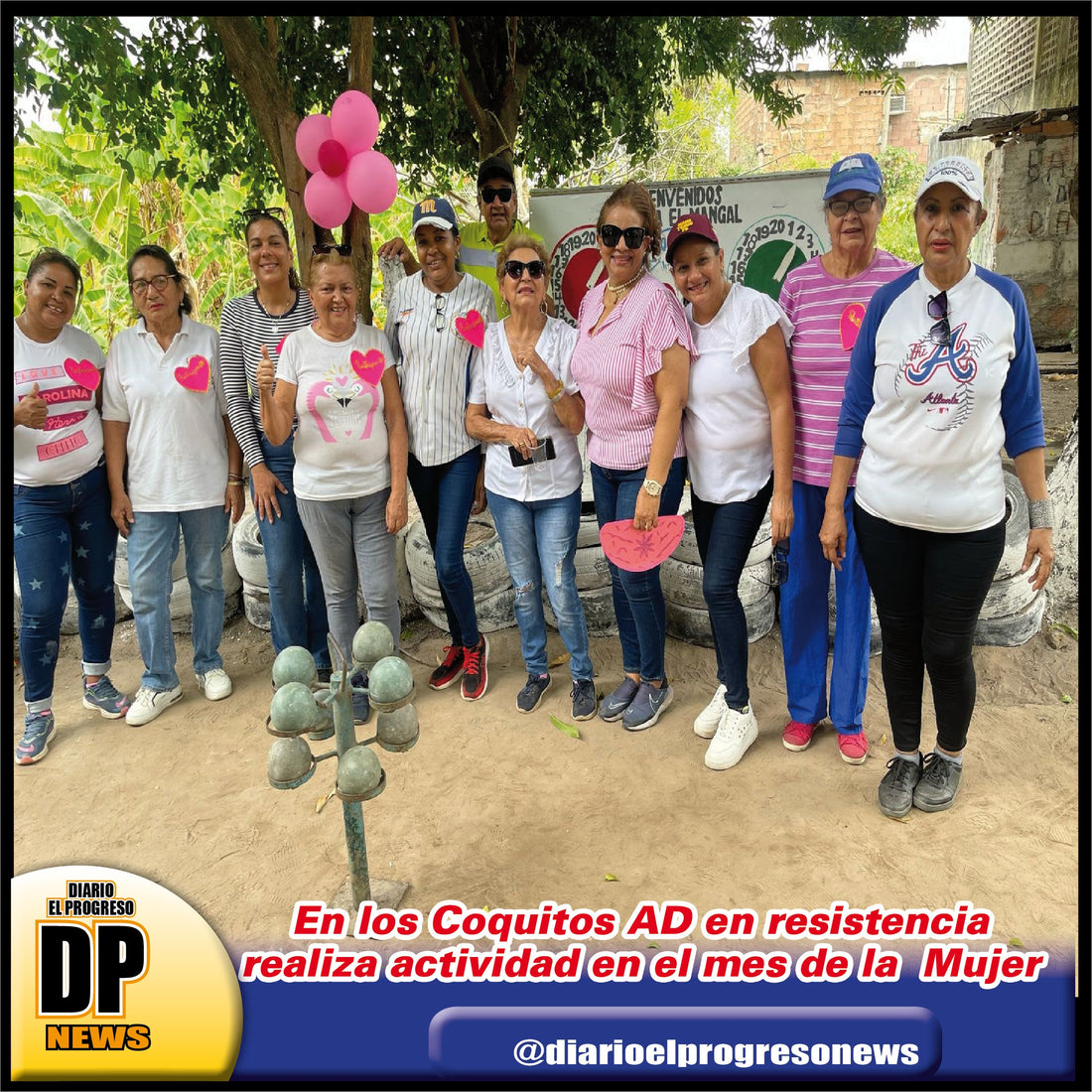 En los Coquitos AD en resistencia realiza actividad en el mes de la Mujer