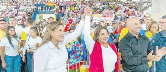 Ornella Arbeláez en la presentación  de su Plan de Gobierno 2025-2029