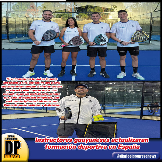 Instructores guayaneses actualizan  formación deportiva en España