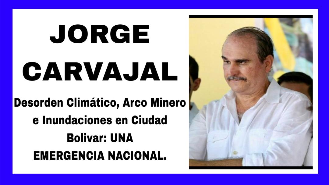 UNA EMERGENCIA NACIONAL.    Por: JORGE CARVAJAL