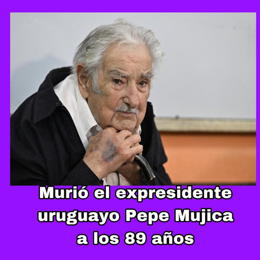 Murió "Pepe" Mujica, el exguerrillero y presidente de Uruguay que asombró al mundo