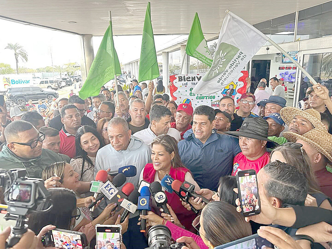 Con una gran algarabía fue recibida la Candidata a la gobernación Del Gran Polo Patriótico Yulisbeth “La Tata” García