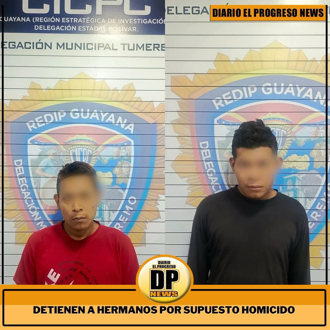 DETIENEN A HERMANOS POR SUPUESTO HOMICIDIO EN TUMEREMO