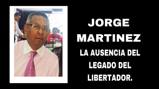 LA AUSENCIA DEL LEGADO DEL LIBERTADOR.   Por. Jorge Martínez