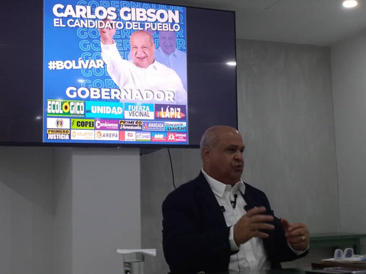 Carlos Gibson: Las 17 organizaciones políticas mantienen el respaldo de mi candidatura