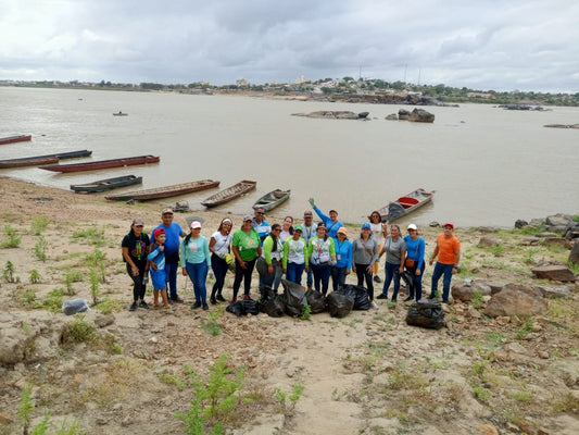 Jornada voluntaria de saneamiento “Abracemos el Orinoco” contribuye a la preservación del ambiente
