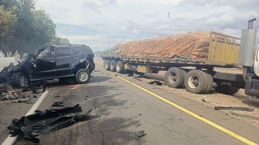 Varios lesionados en choque múltiple de vehículos