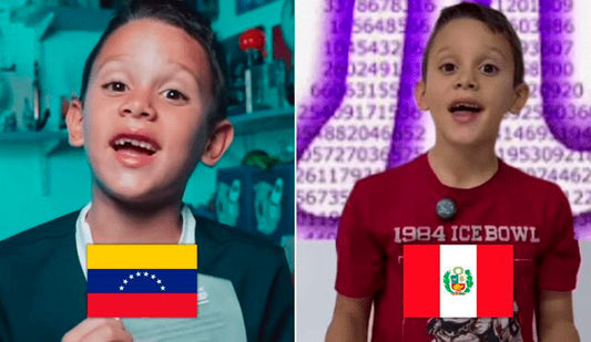 Niño genio venezolano de 8 años representará a Perú en campeonato mundial de Matemáticas en Estados Unidos