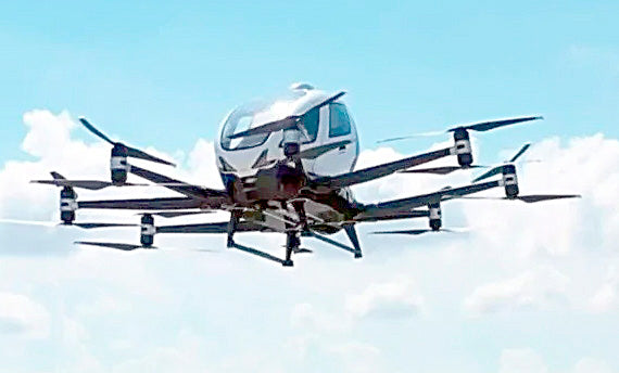 China “le ganó” a EE.UU tendrá los primeros taxis voladores del mundo